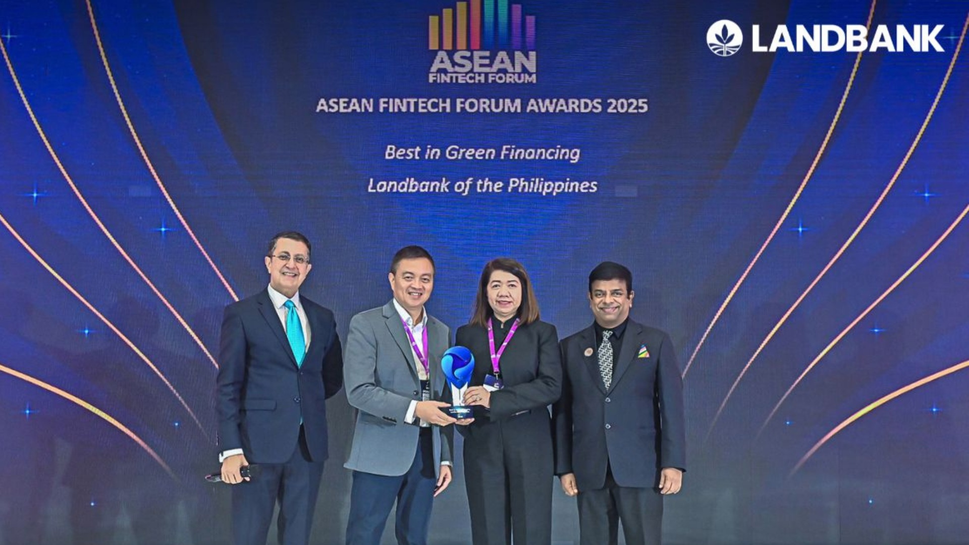 LANDBANK Wins Best Green Financing Award at ASEAN FinTech Awards 2025
