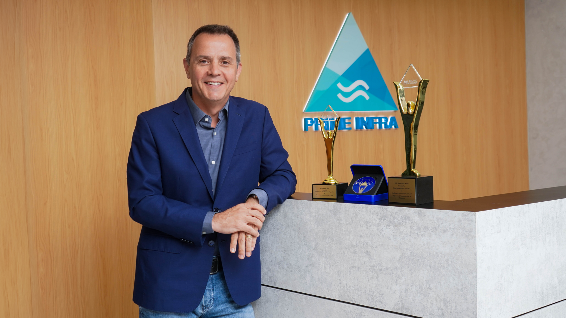 Prime Infra CEO Wins Grand Stevie Award for Green Leadership