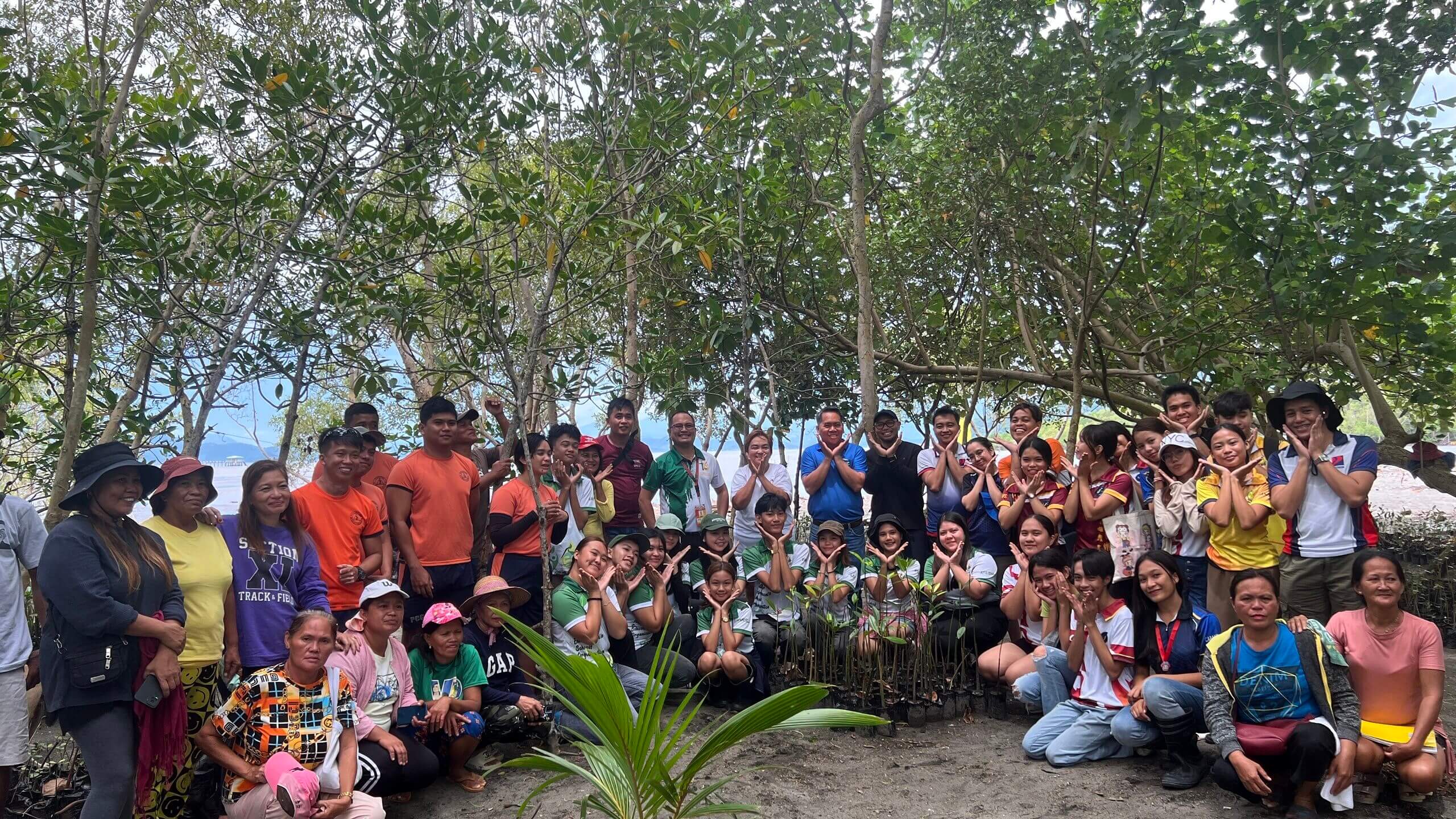 Petron plants 1,000 mangroves in Davao del Sur for Environment Month