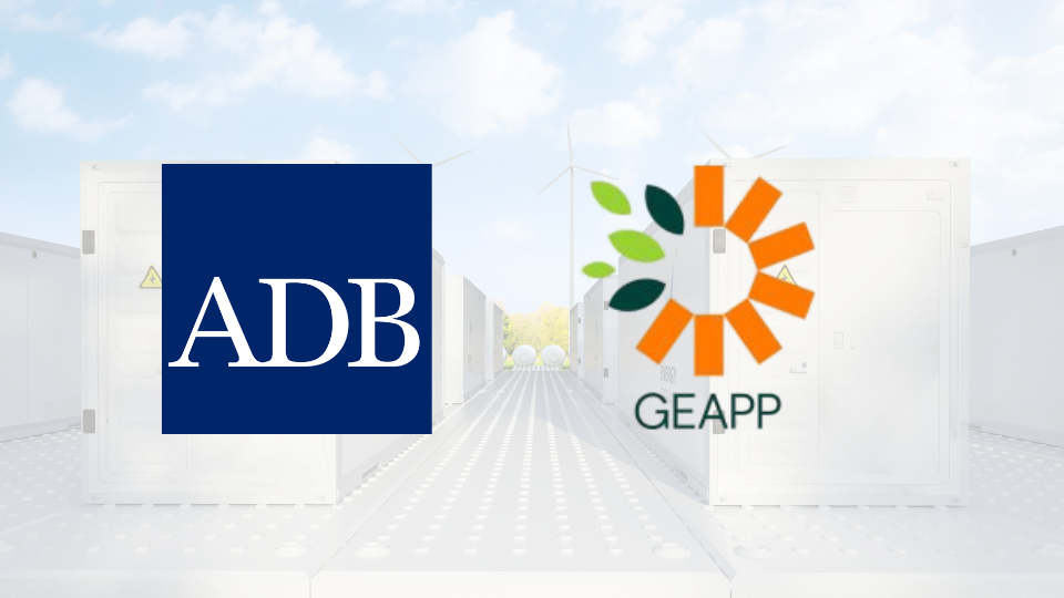 ADB and GEAPP team up to fast-track battery storage rollout in APAC