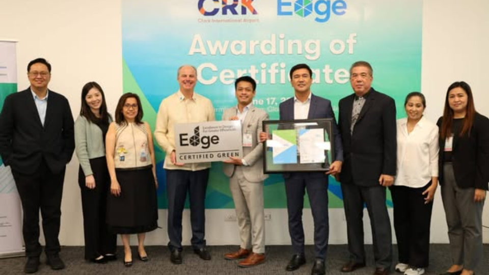 Clark becomes PH’s first sustainable EDGE airport