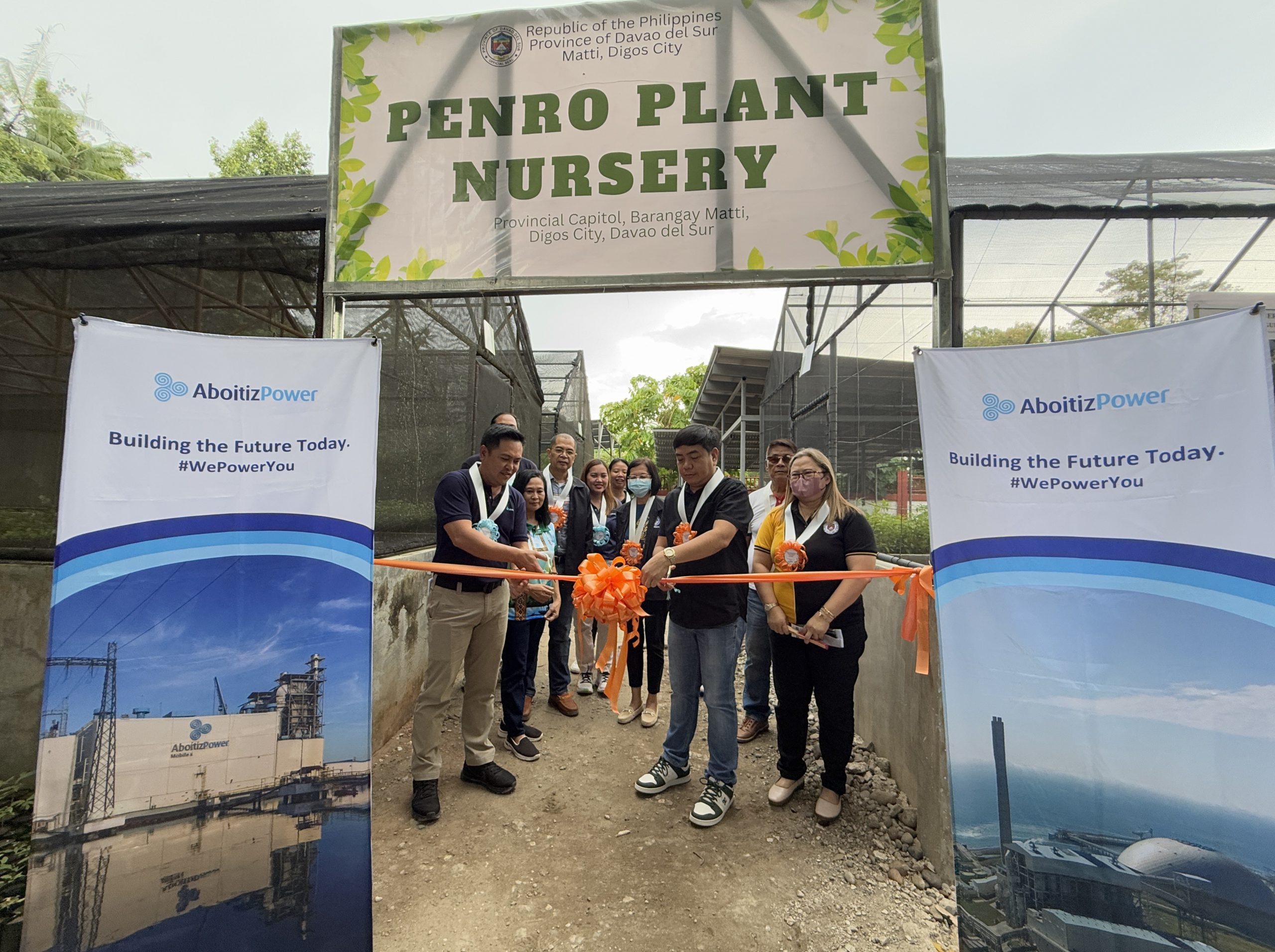 Therma South Community Fund Helps Renovate Davao del Sur Plant Nursery