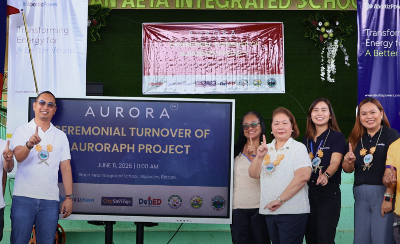 Aboitiz powers up Bataan School with solar, Wi-Fi