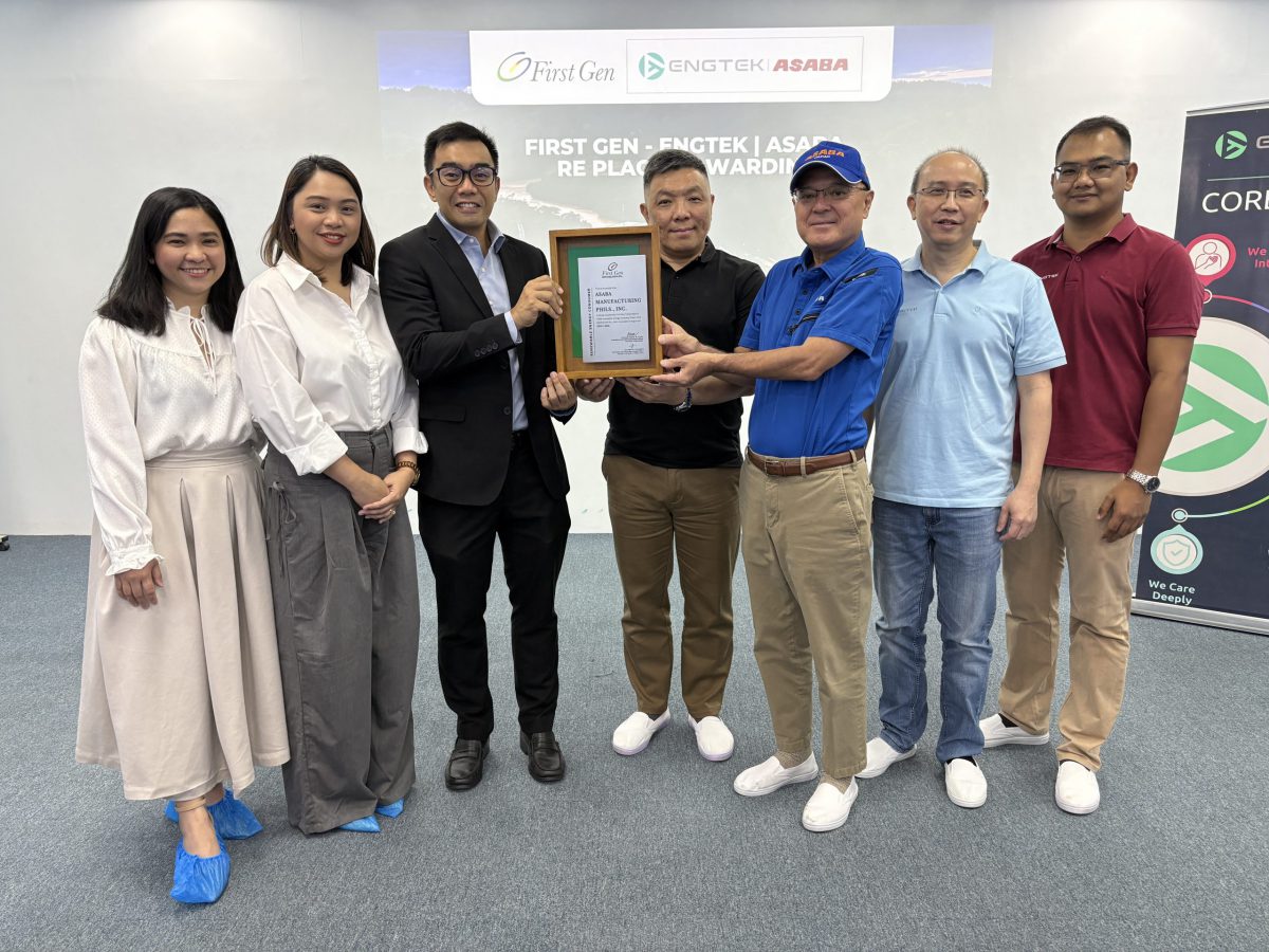 Engtek’s Asaba Facility Now 100% Powered by Hydro, Cuts Coal Dependence in Laguna