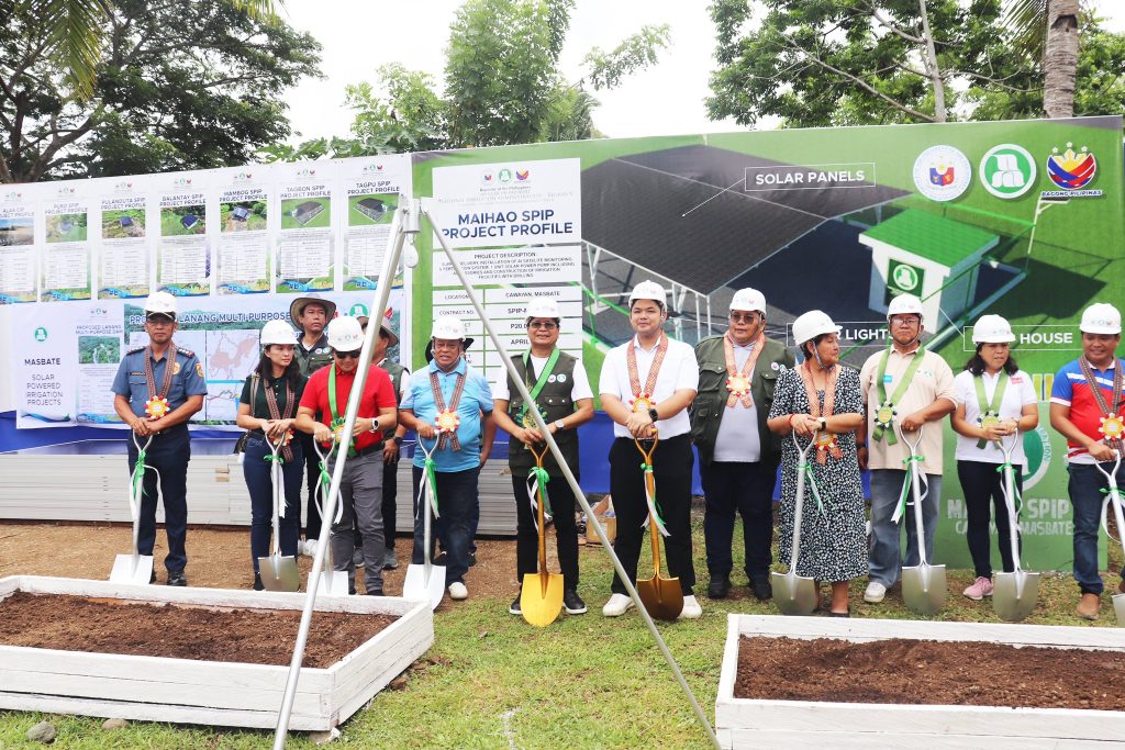 NIA Breaks Ground on Solar-Powered Irrigation Project in Cawayan, Masbate