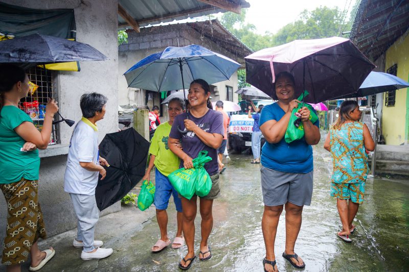 PWS, Prime Infra aid 1,200 storm victims in Porac