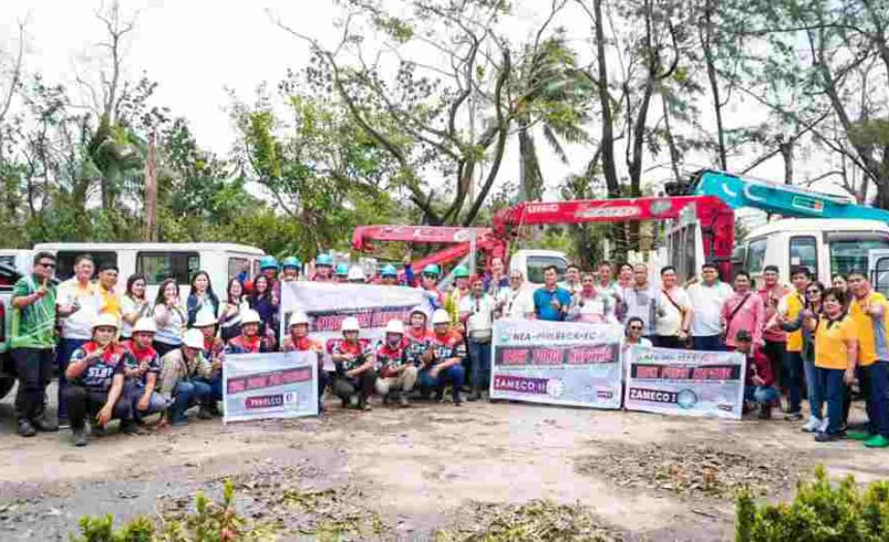 NEA deploys line crews to restore power in Pangasinan