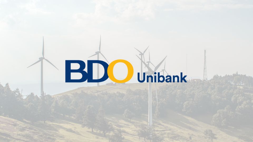 BDO raises PHP 115B via sustainability bonds, eyes more green energy deals