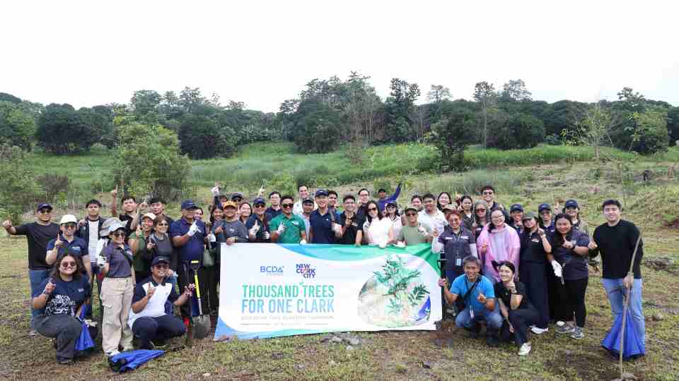 811 trees planted so far in BCDA’s Smart City site