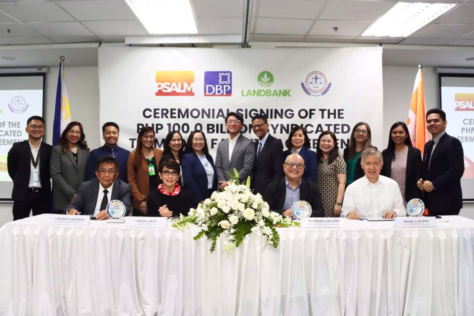 PSALM Secures PHP 100B Loan with LANDBANK as Lead Financier
