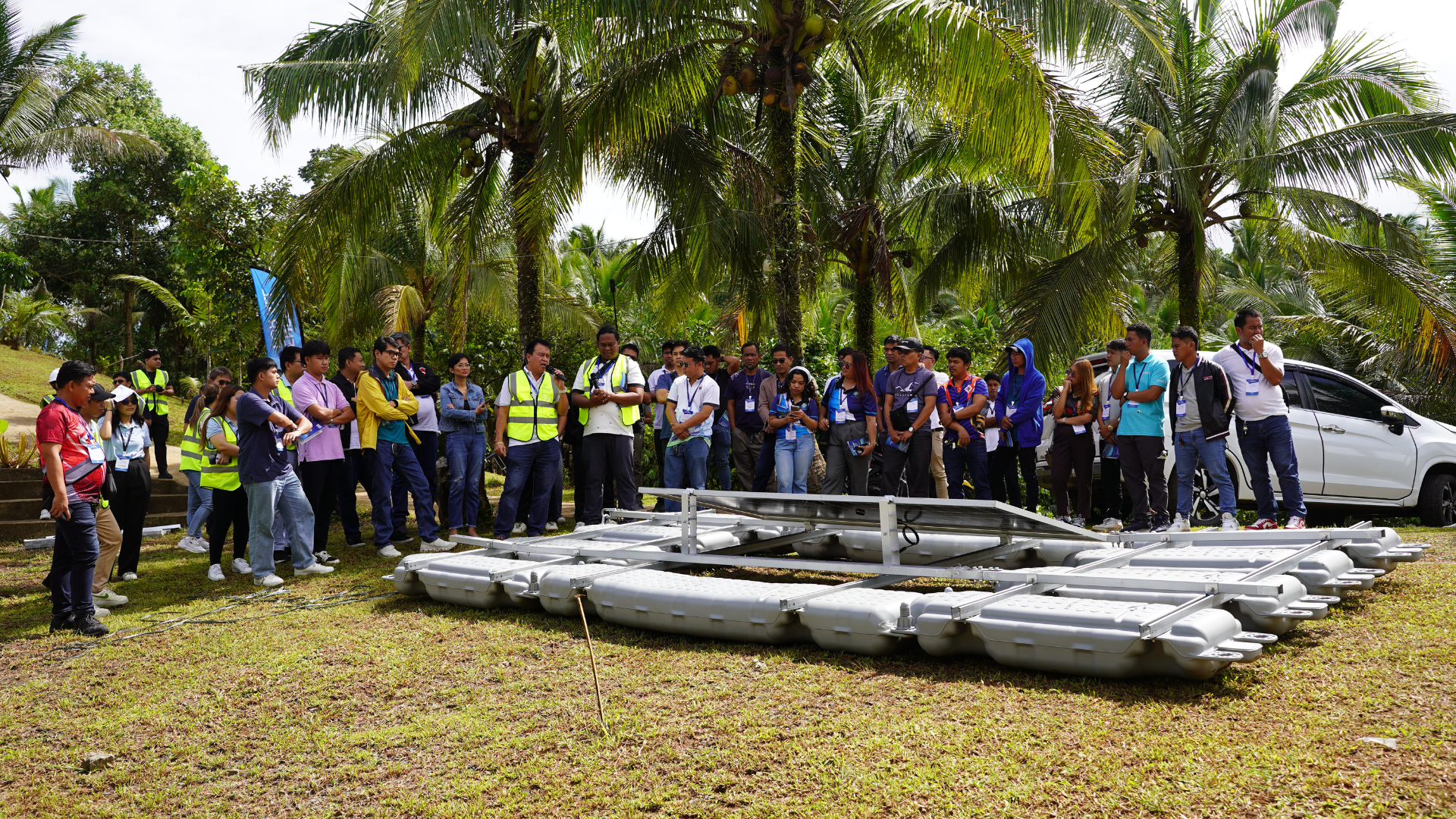 Power Ai Philippines hosts first-ever floating solar live demo in Cavinti, Laguna