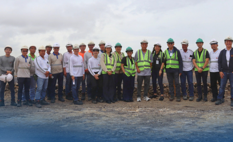 DOE chief tours Semirara, pushes people-centered energy gains