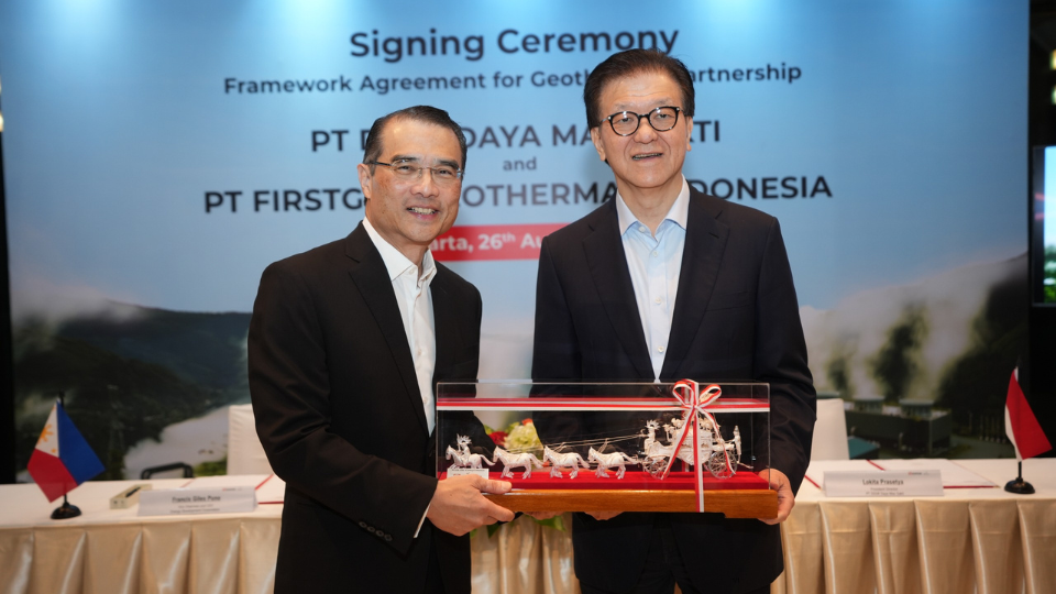EDC teams up with Sinar Mas Group for 440-MW geothermal push in Indonesia