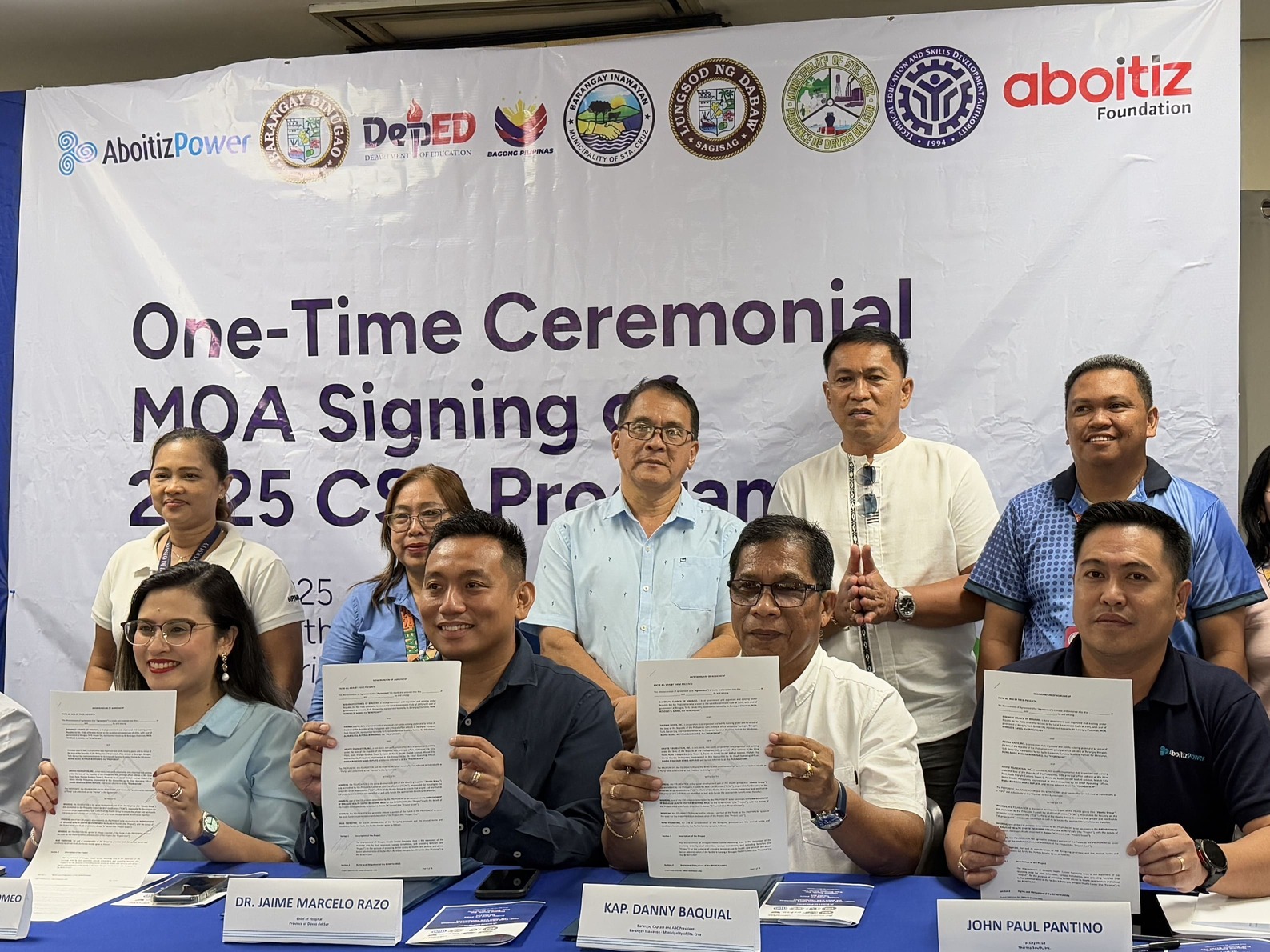 AboitizPower’s Therma Units Pour PHP 12M Into Davao, Agusan Communities