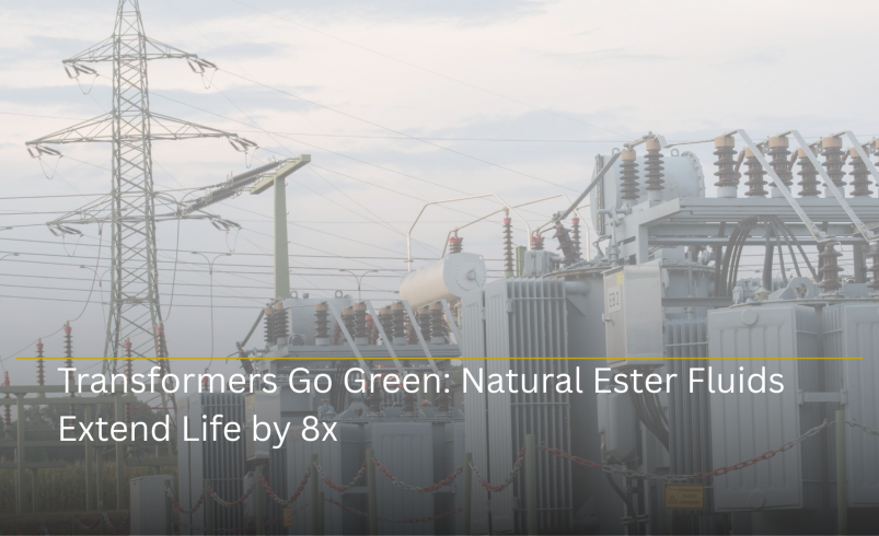 Transformers Go Green: Natural Ester Fluids Extend Life by 8x