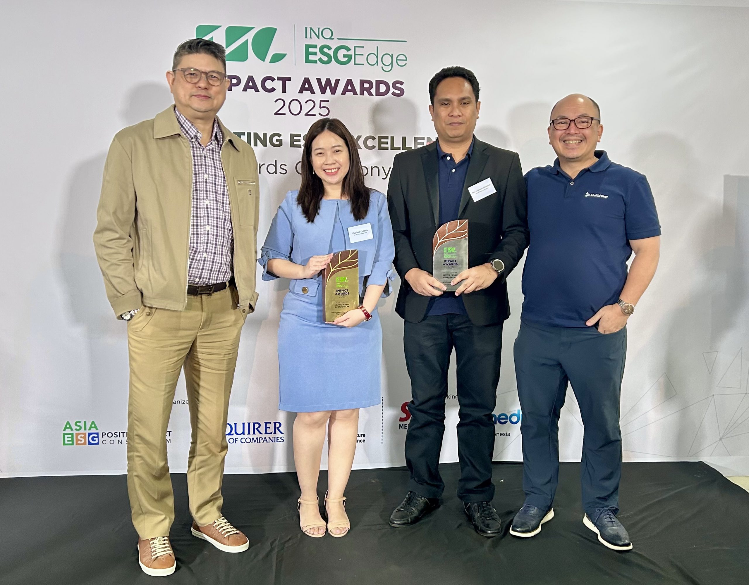 AboitizPower Wins Gold and Silver at 2025 Impact Awards