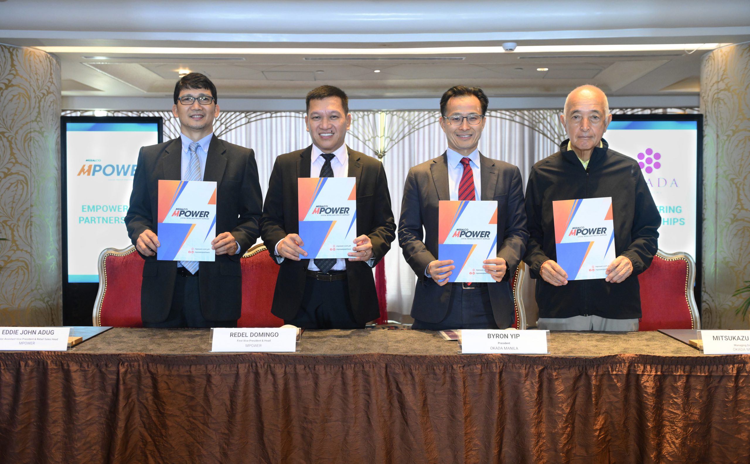 Meralco’s MPower Renews Electricity Supply Deal with Okada Manila