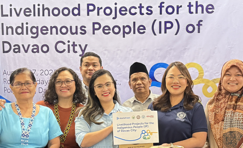 Therma South turns over PHP 1-M livelihood kits to Davao IPs, farmers