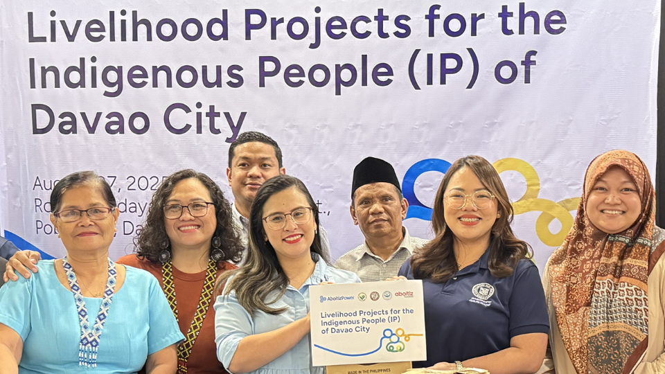 Therma South turns over PHP 1-M livelihood kits to Davao IPs, farmers