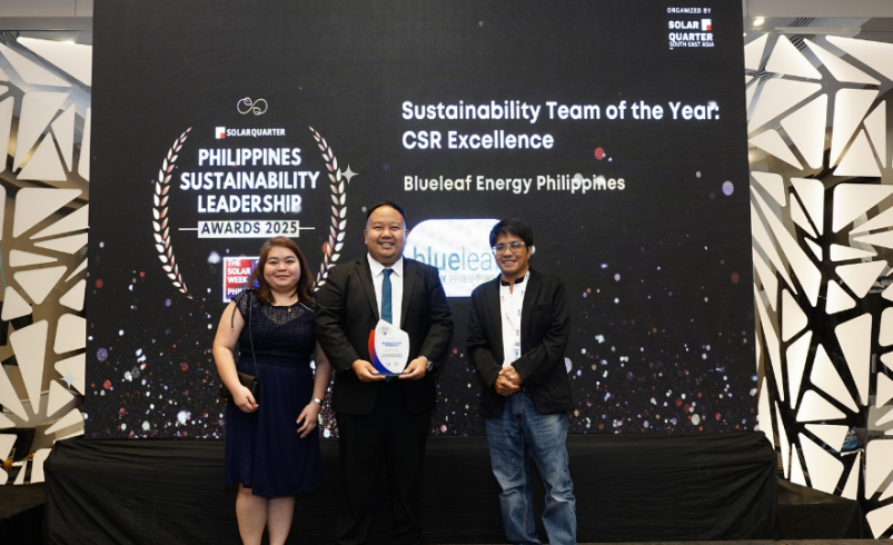 Blueleaf Energy wins top CSR award for sustainability impact