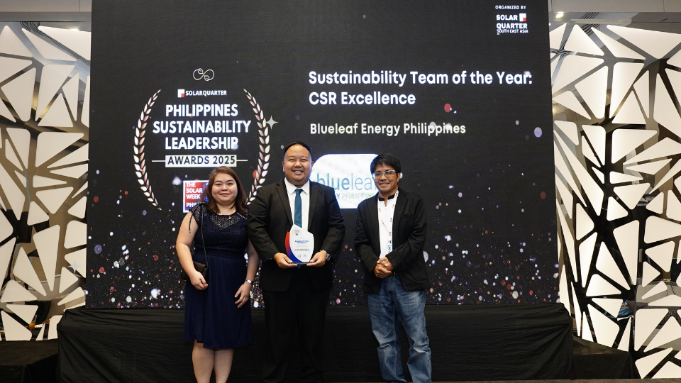 Blueleaf Energy wins top CSR award for sustainability impact