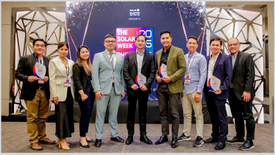 Berde Renewables bags 4 awards at Solar Week, strengthens SEA footprint