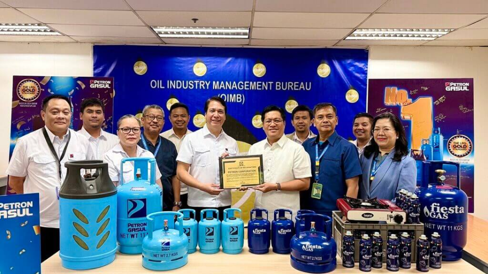 Petron first oil firm accredited as DOE-certified LPG training institution