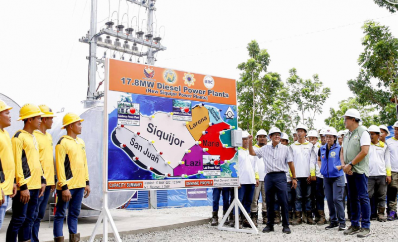 DOE chief puts power firms on notice as Siquijor gains stable power