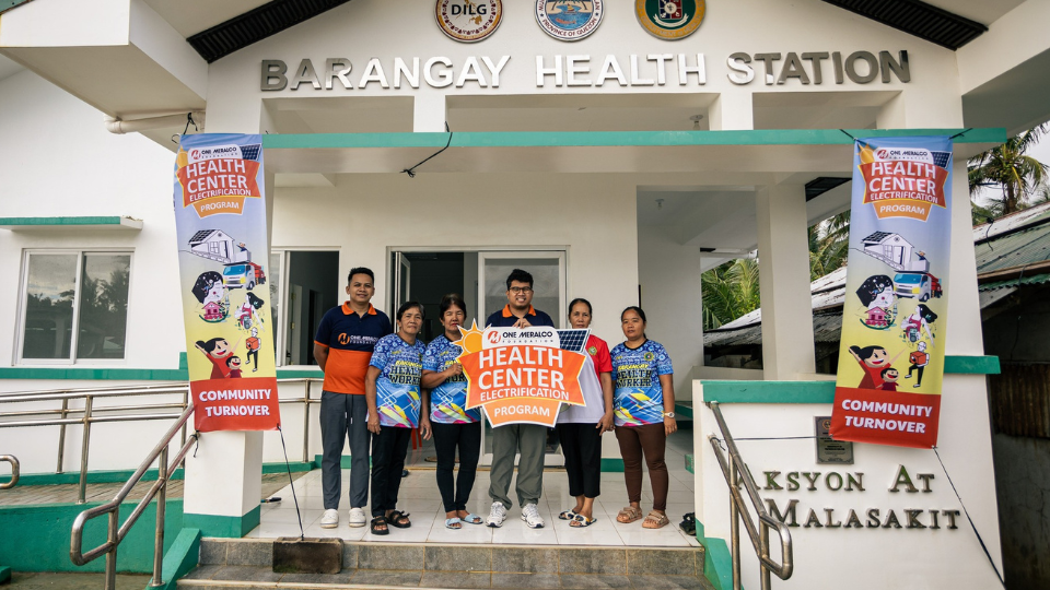 One Meralco Foundation powers rural health station in Polillo Island with solar