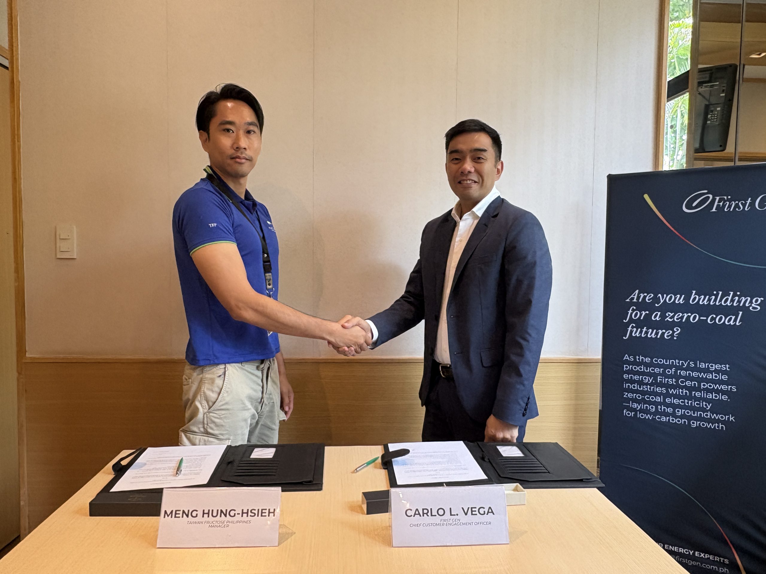 Taiwan Fructose Turns to First Gen for Reliable Clean Energy