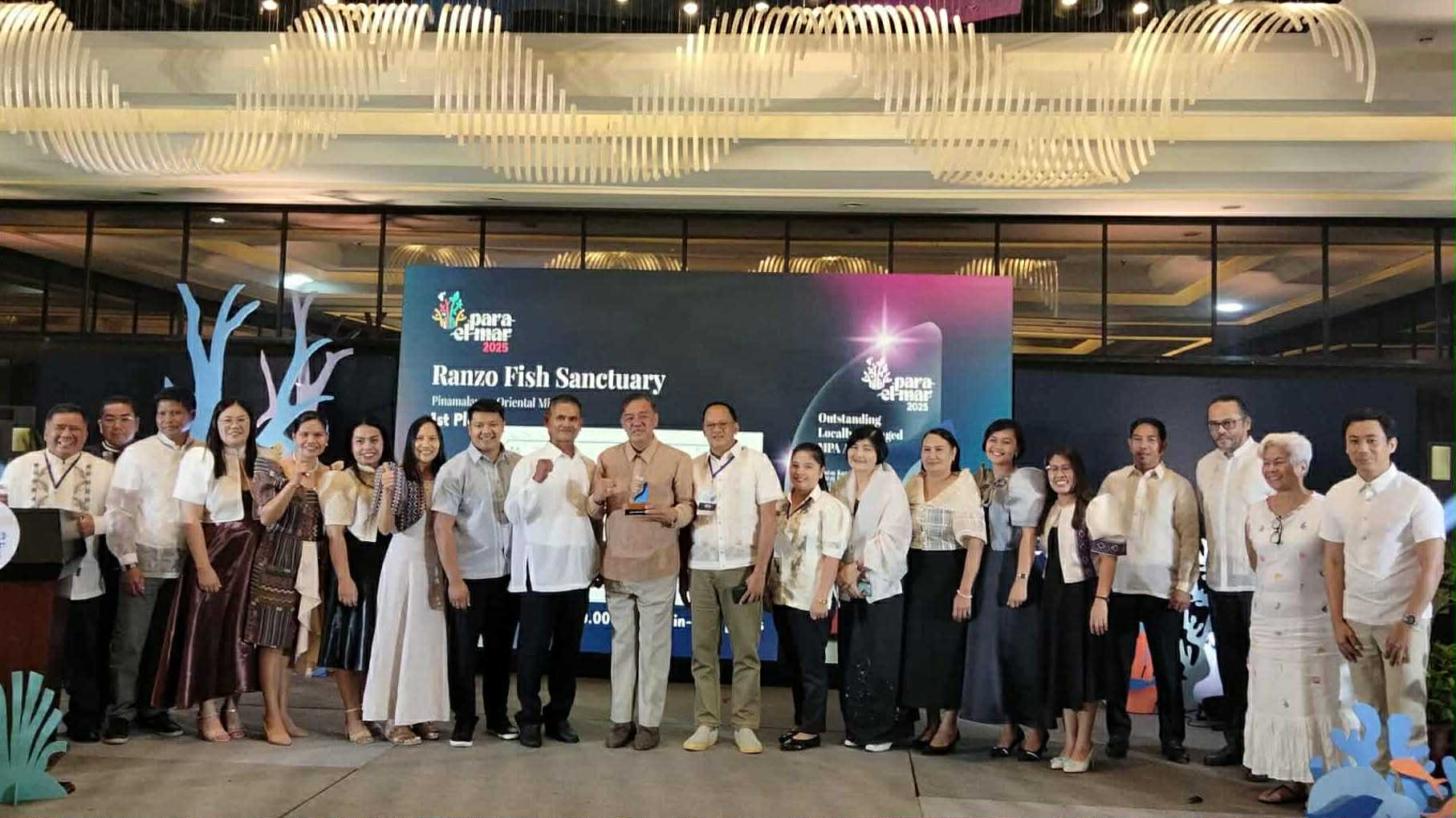 Malampaya Foundation partner sites show a decade of marine conservation gains, win at Para El Mar Awards