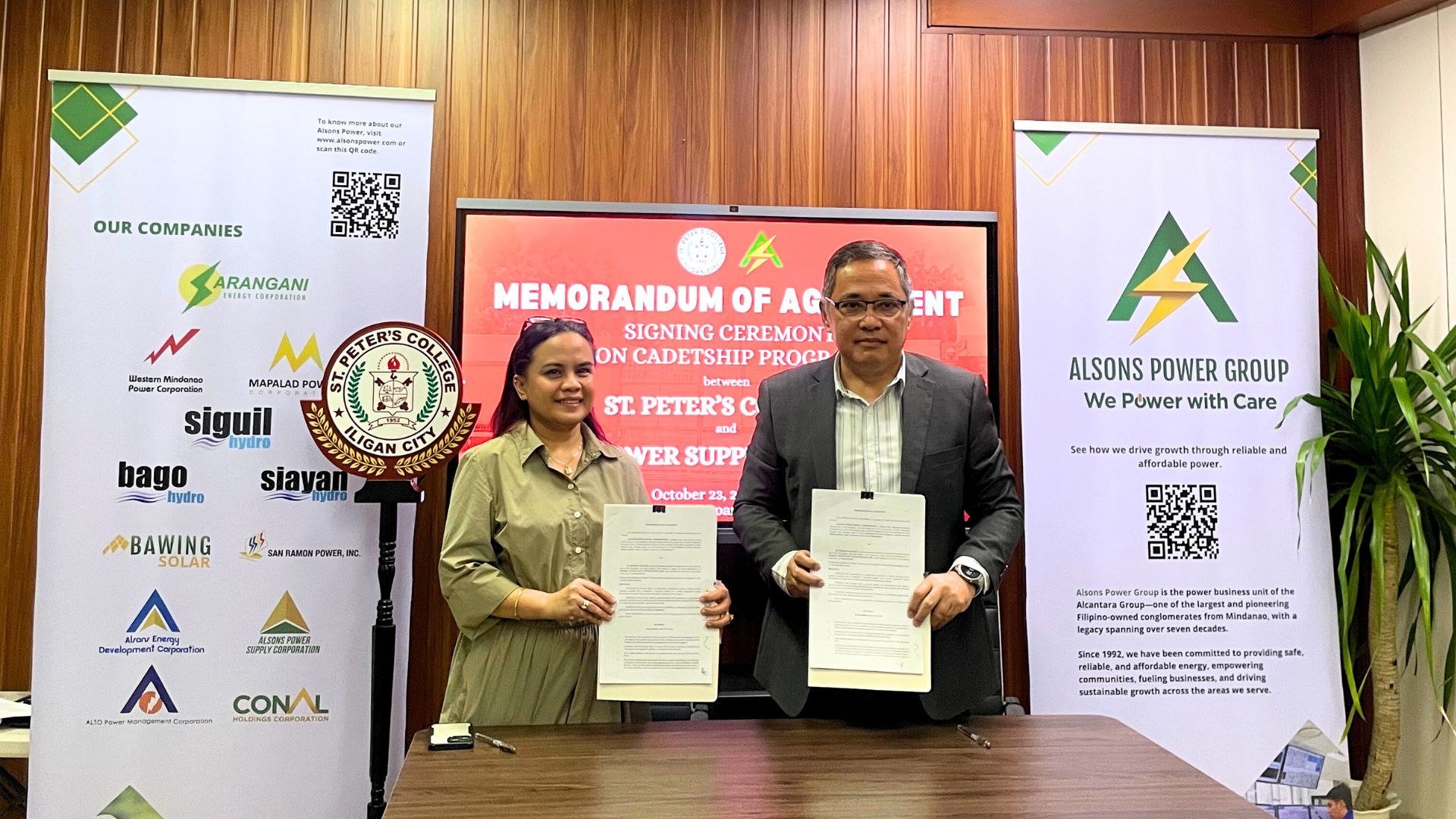 Alsons Power, SPC launch pilot cadetship program for future energy leaders