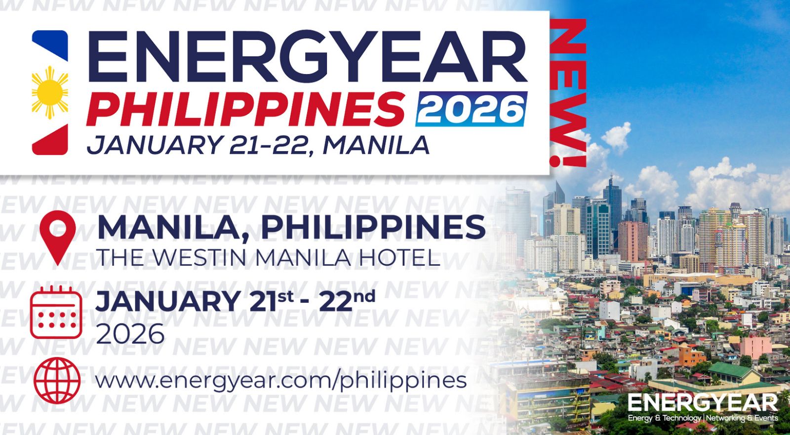 ENERGYEAR Philippines 2026 Gathers Key Energy Leaders as Speaker LineupTakes Shape