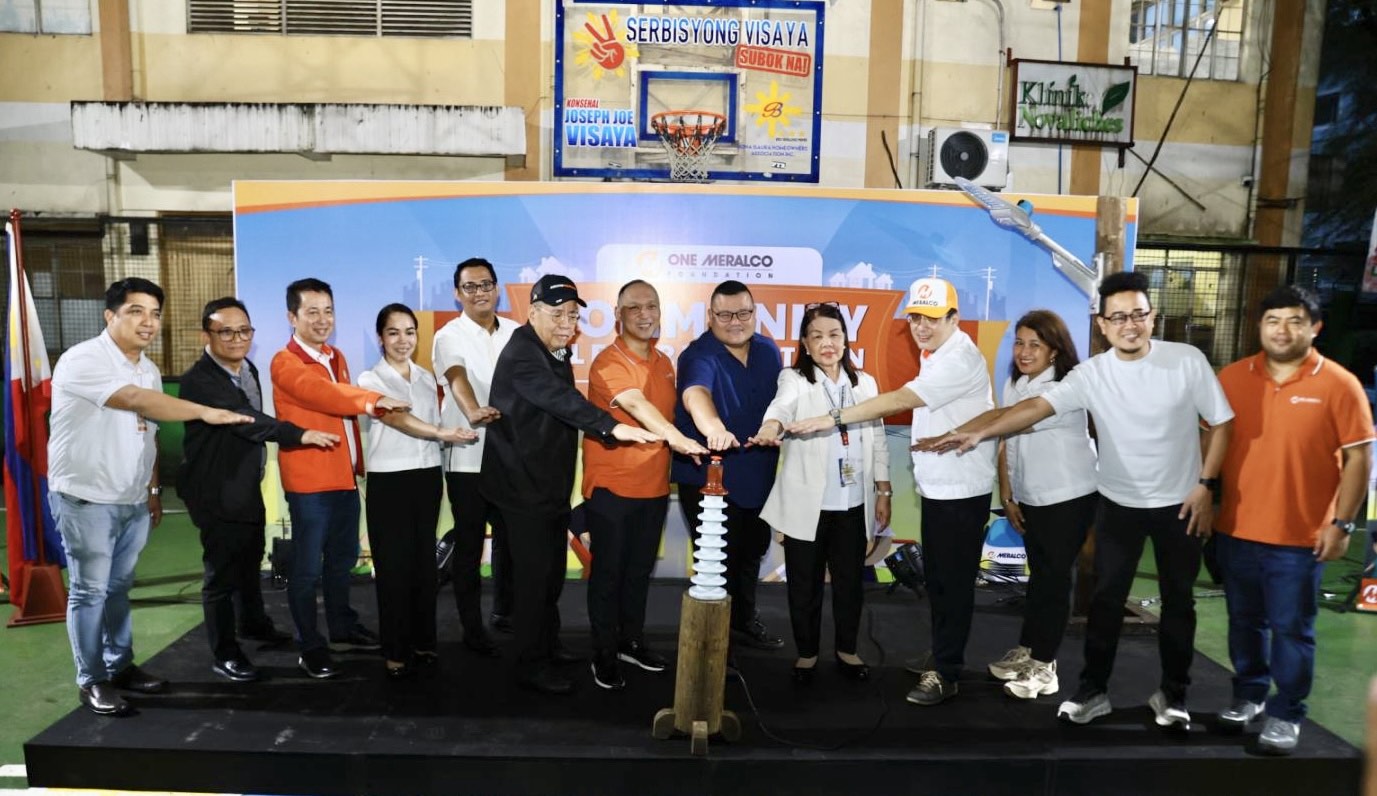 Meralco energizes 169 households in Novaliches through OMF program