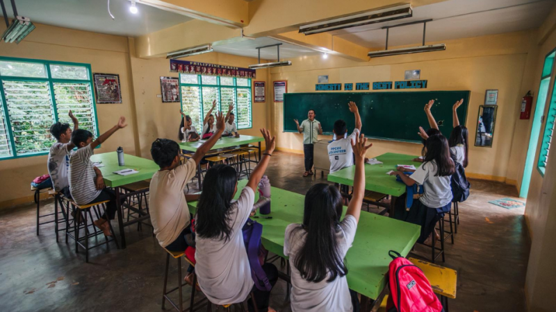 One Meralco Foundation brings solar power to remote schools in Palawan, Camarines Norte