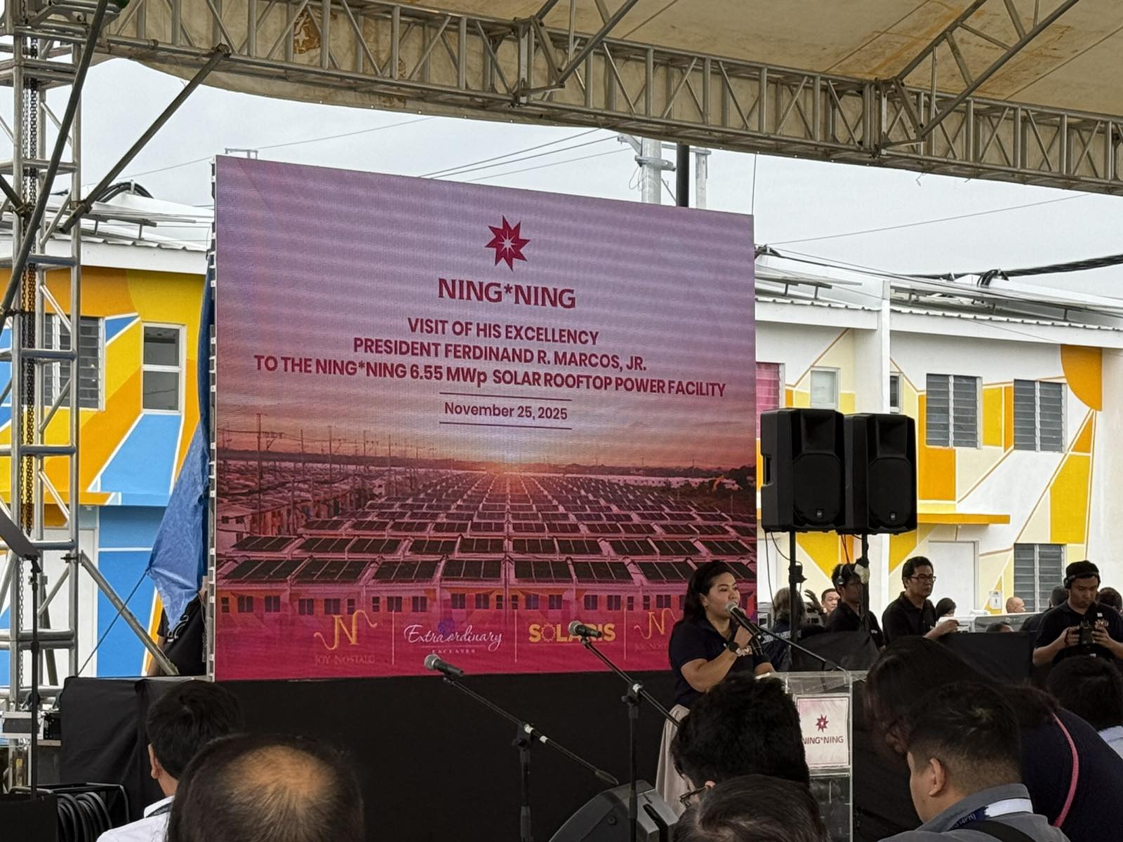 Naic community hosts world-first solar rooftop system in socialized housing project