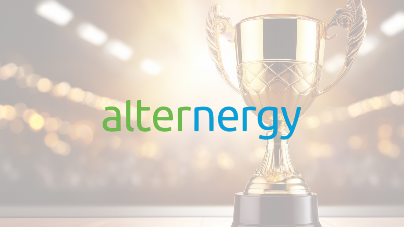 Alternergy Sets Sustainability Benchmark as First SEC-Approved Green Equity Issuer