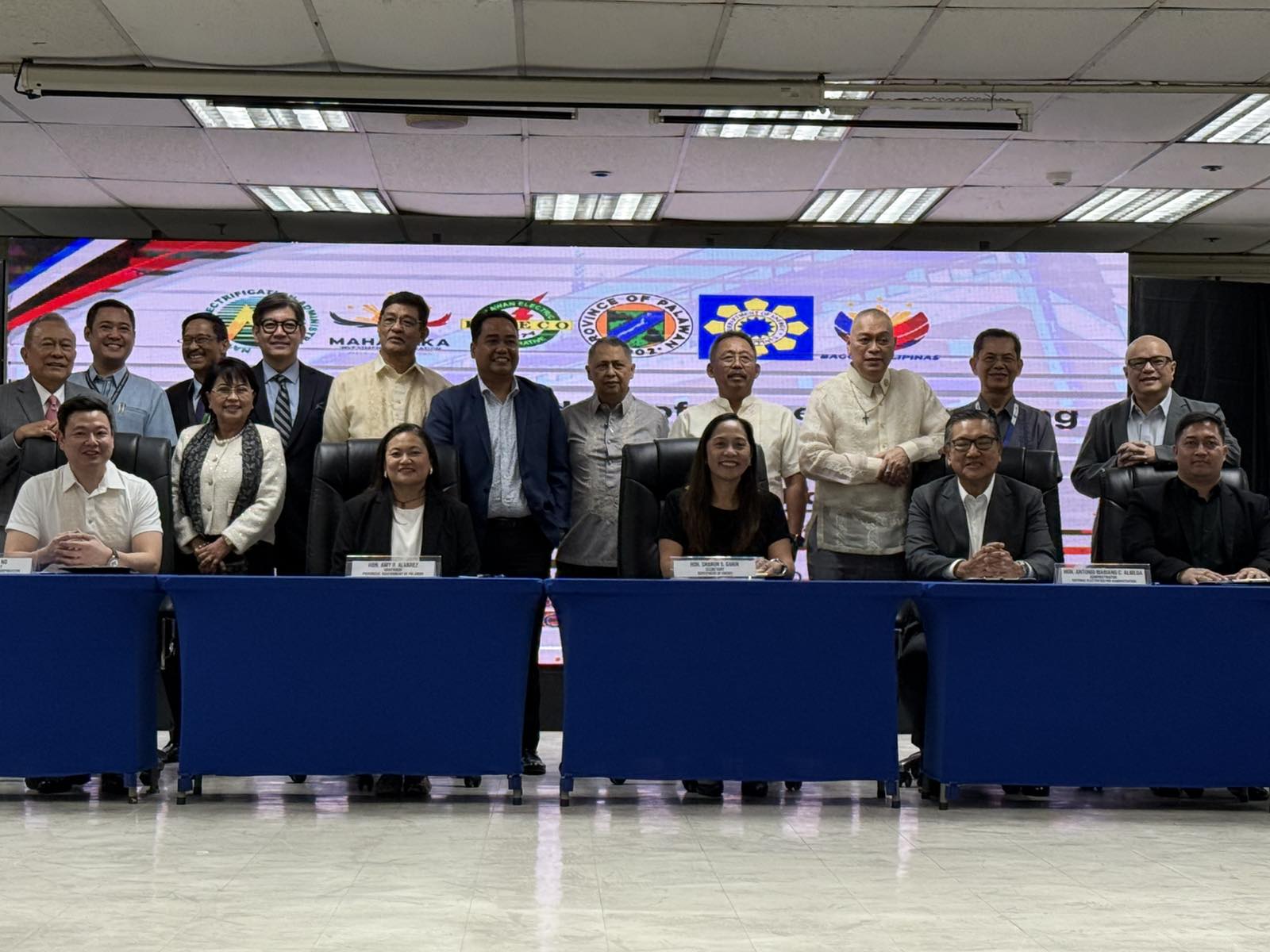 NEA, Maharlika, and Palawan LGU sign MOA to improve island’s power system