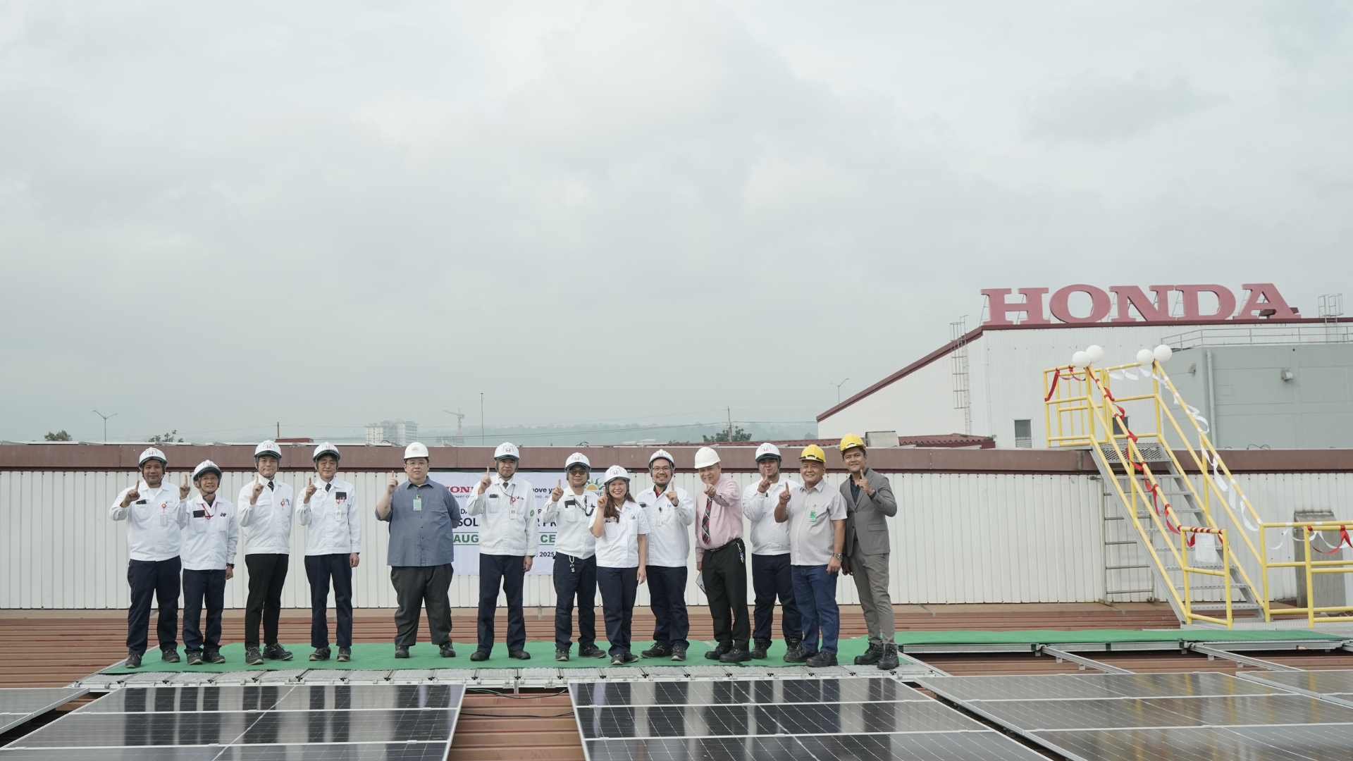 Honda switches on 1.35-MW rooftop solar system at Laguna plant