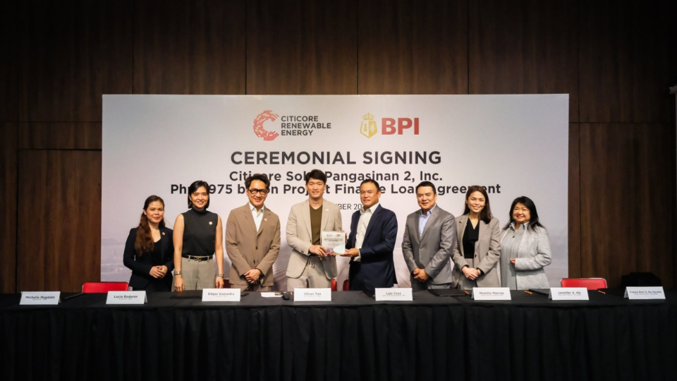 CREC seals PHP 3.98-B BPI loan to finish 113-MWp Pangasinan solar plant