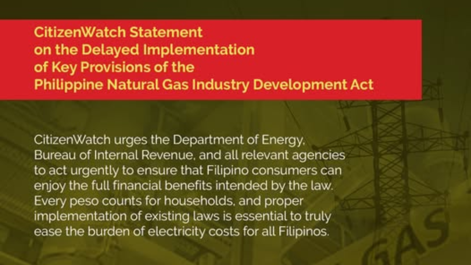 CitizenWatch flags missed savings despite December power rate cut